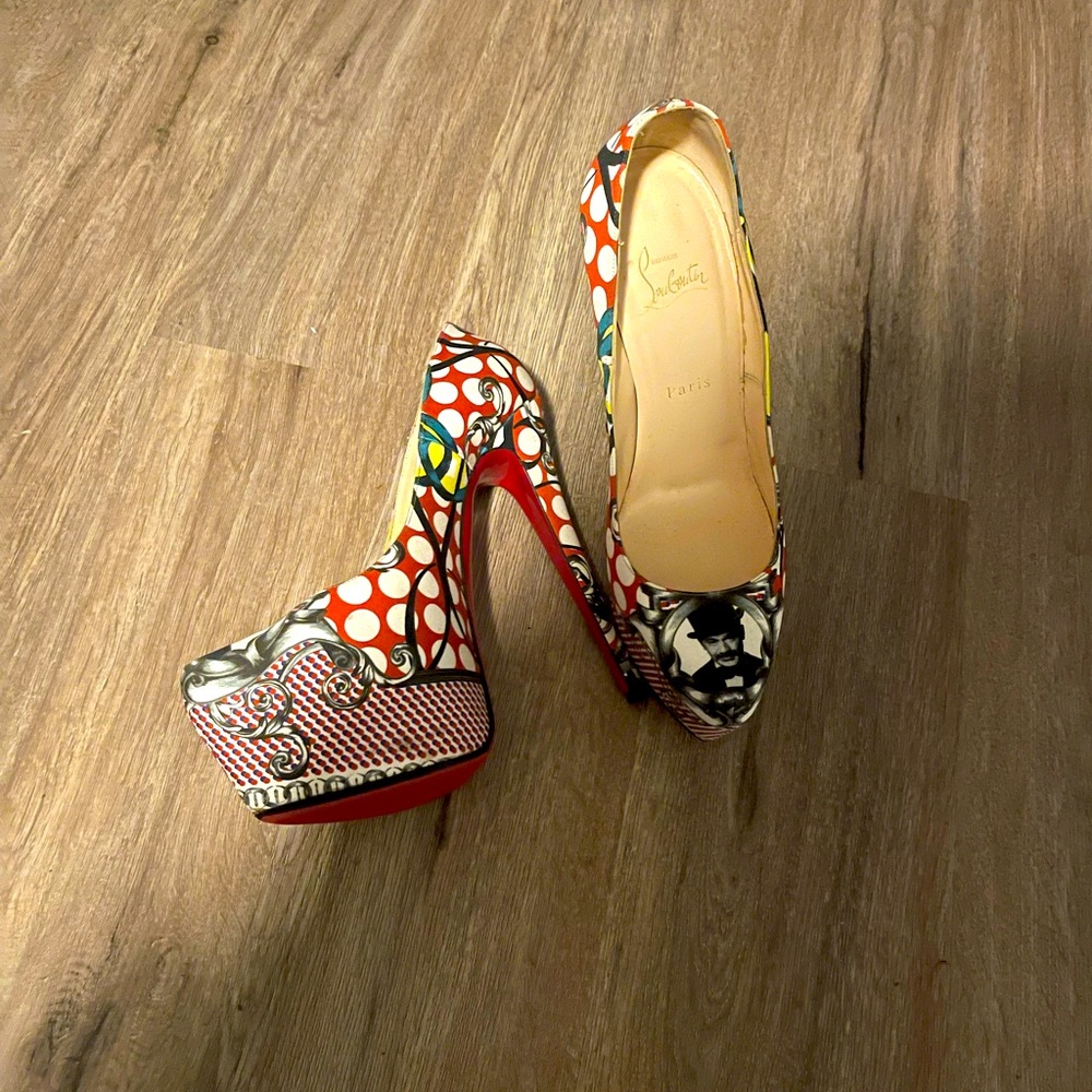 I can’t fit these beautiful shoes.